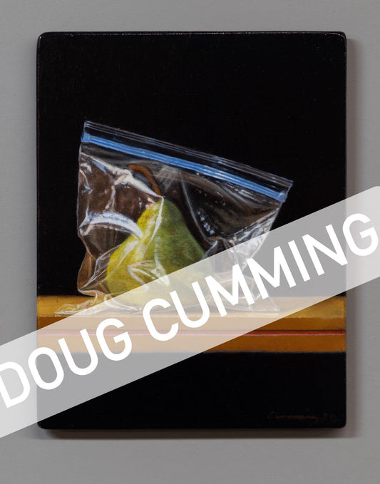 "Green Pear" Doug Cumming Painting Print