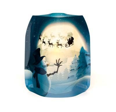 Luminary - Frosty - Snowman Christmas Holiday Luminary
