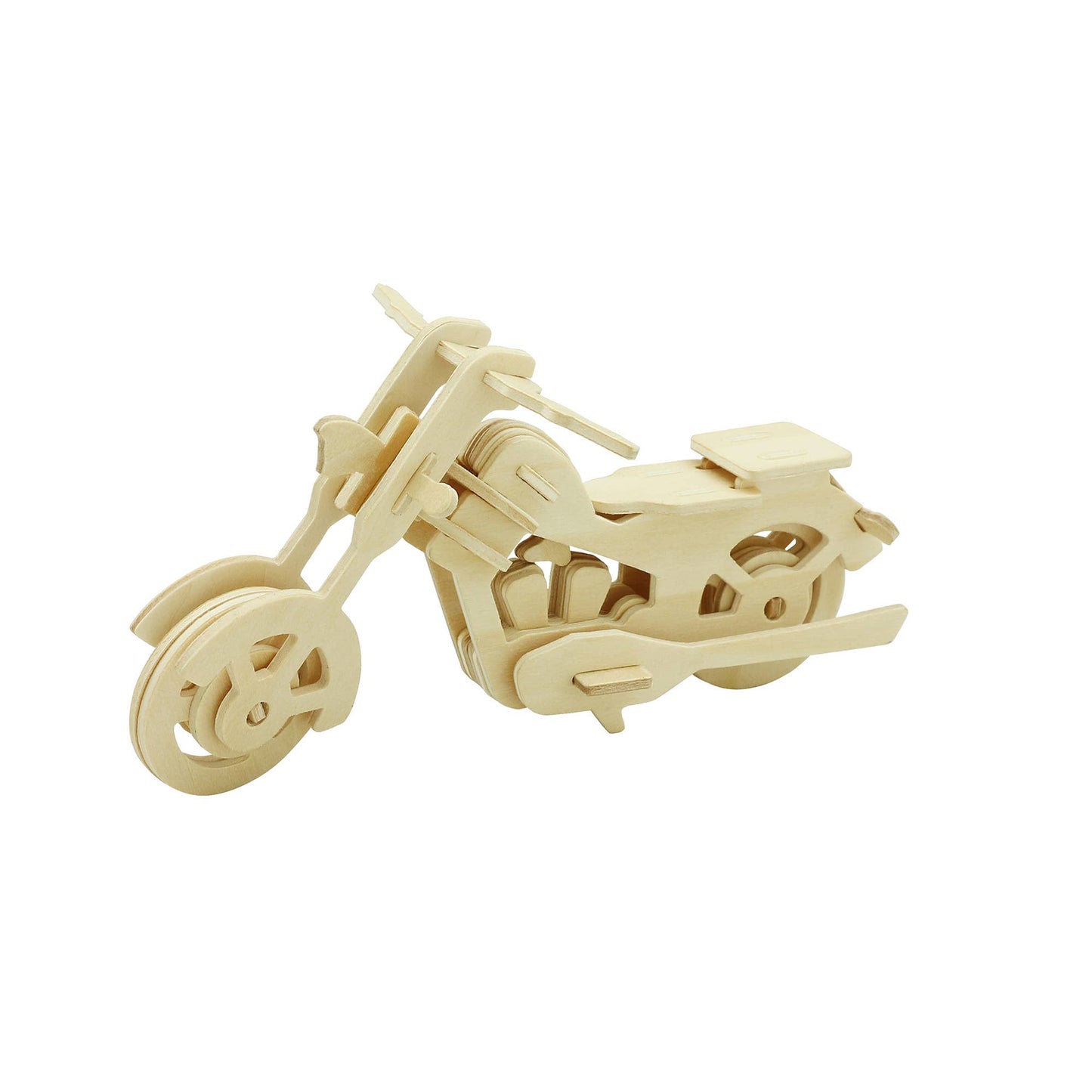 3D Wooden Puzzle: Motor Bike