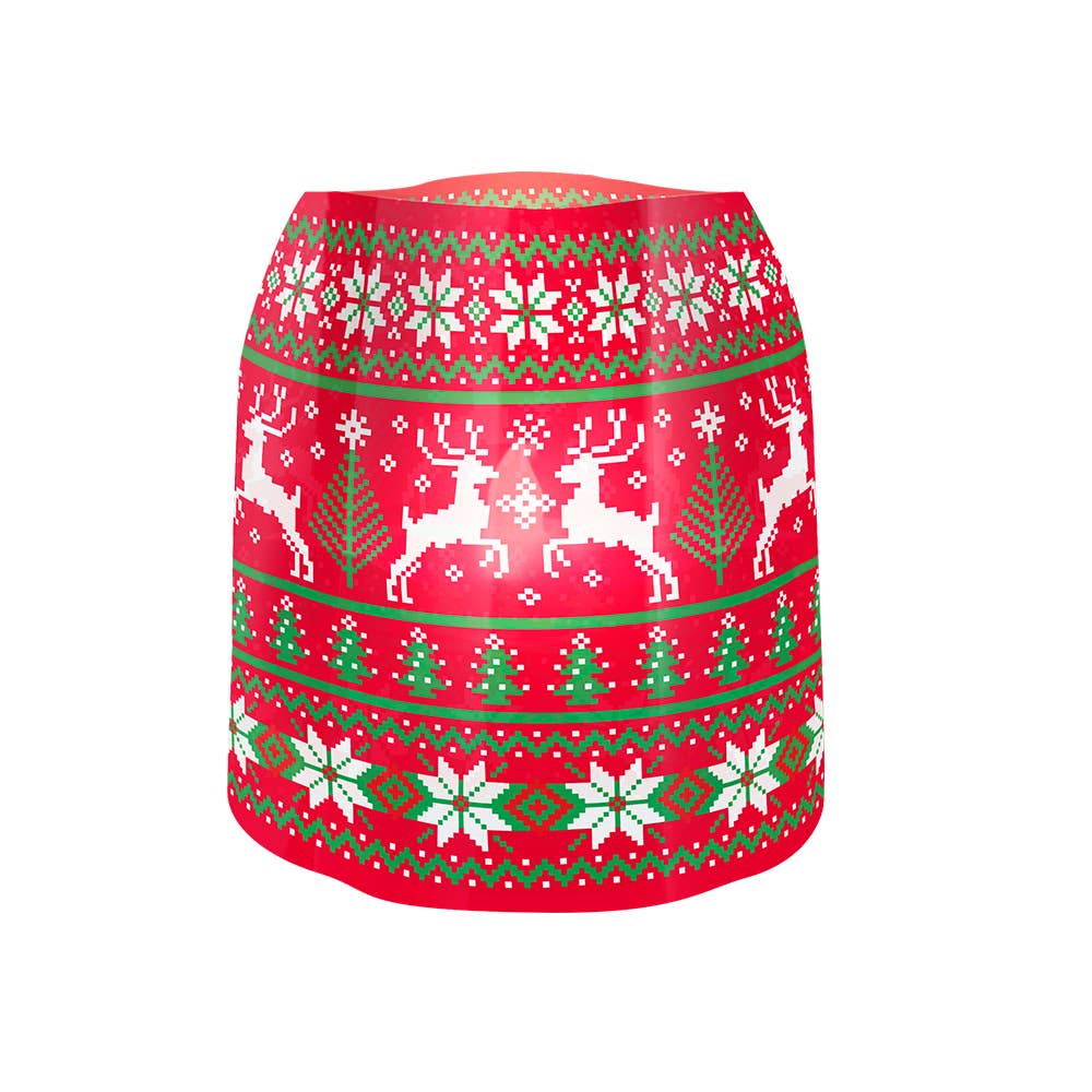 Luminary Lanterns - DeerTheyCome - Ugly Sweater