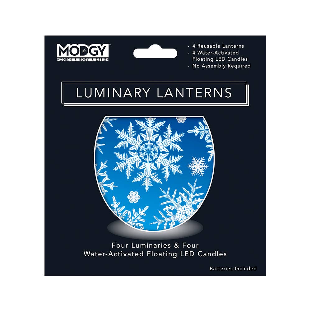 Luminary Lanterns - Let it Snow - Christmas - Winter Wonder