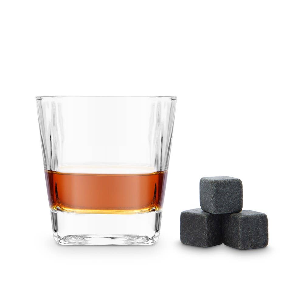 Square 8 Oz. Whiskey Glass Gift Box Set