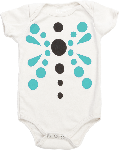 Organic Cotton Onesie - Butterfly Kisses