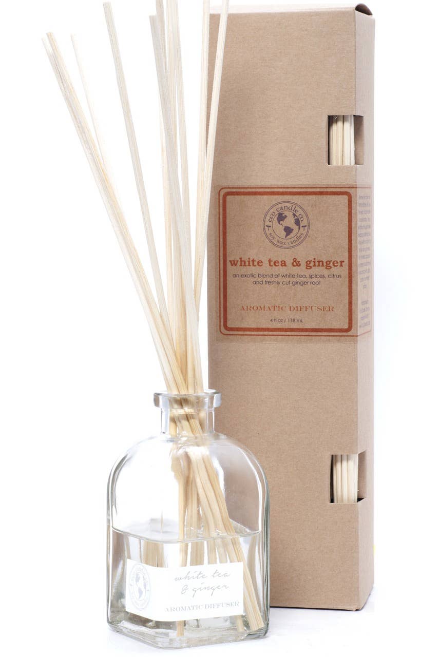 Reed diffuser WHITE TEA & GINGER