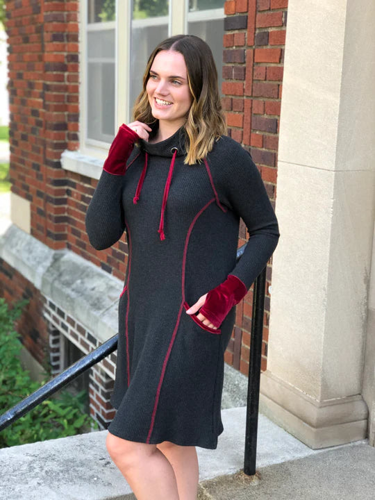 Very Velvet Hoodie / Dress