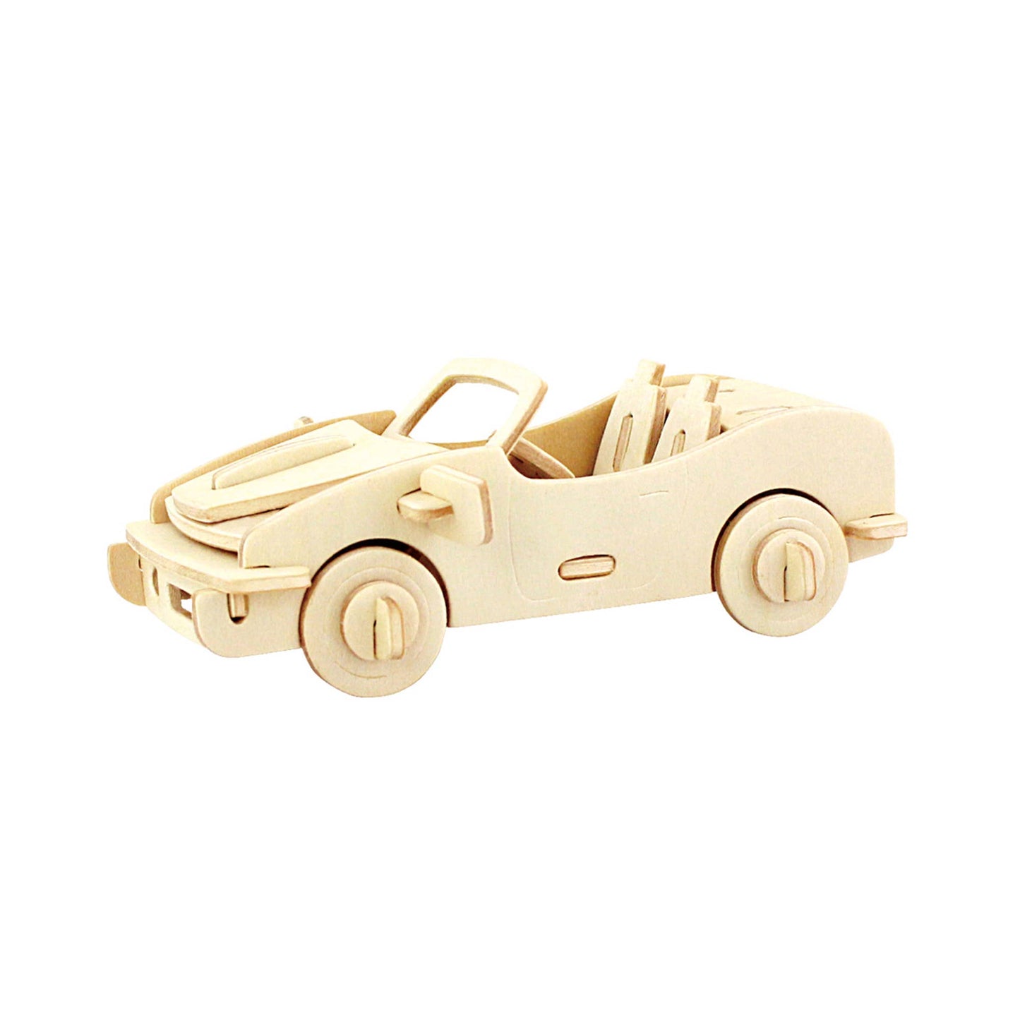 3D Wooden Puzzle: Racing Car