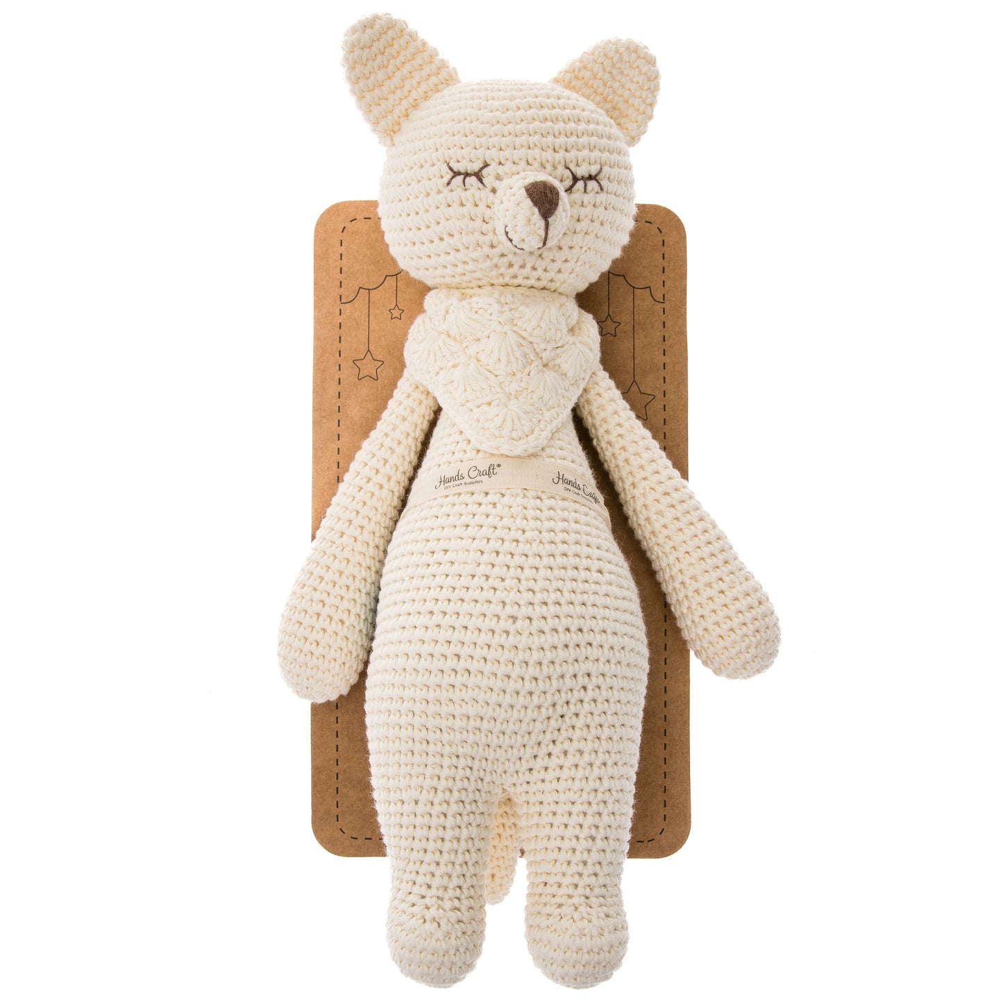 Handmade Crochet Doll: Platinum Fennis the Softie