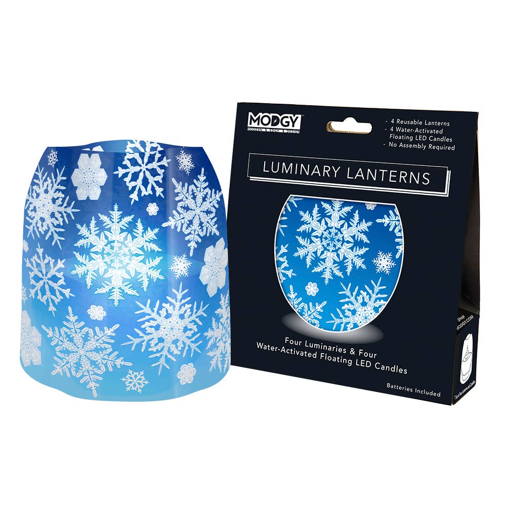 Luminary Lanterns - Let it Snow - Christmas - Winter Wonder