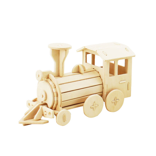 3D Wooden Puzzle: Locomotive