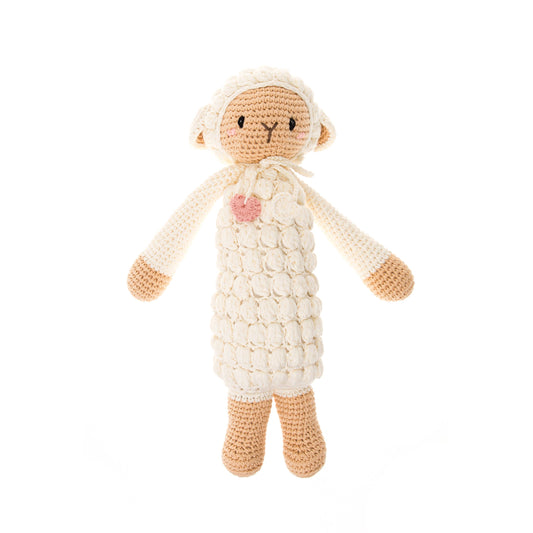 Handmade Crochet Doll: Barbra Standing