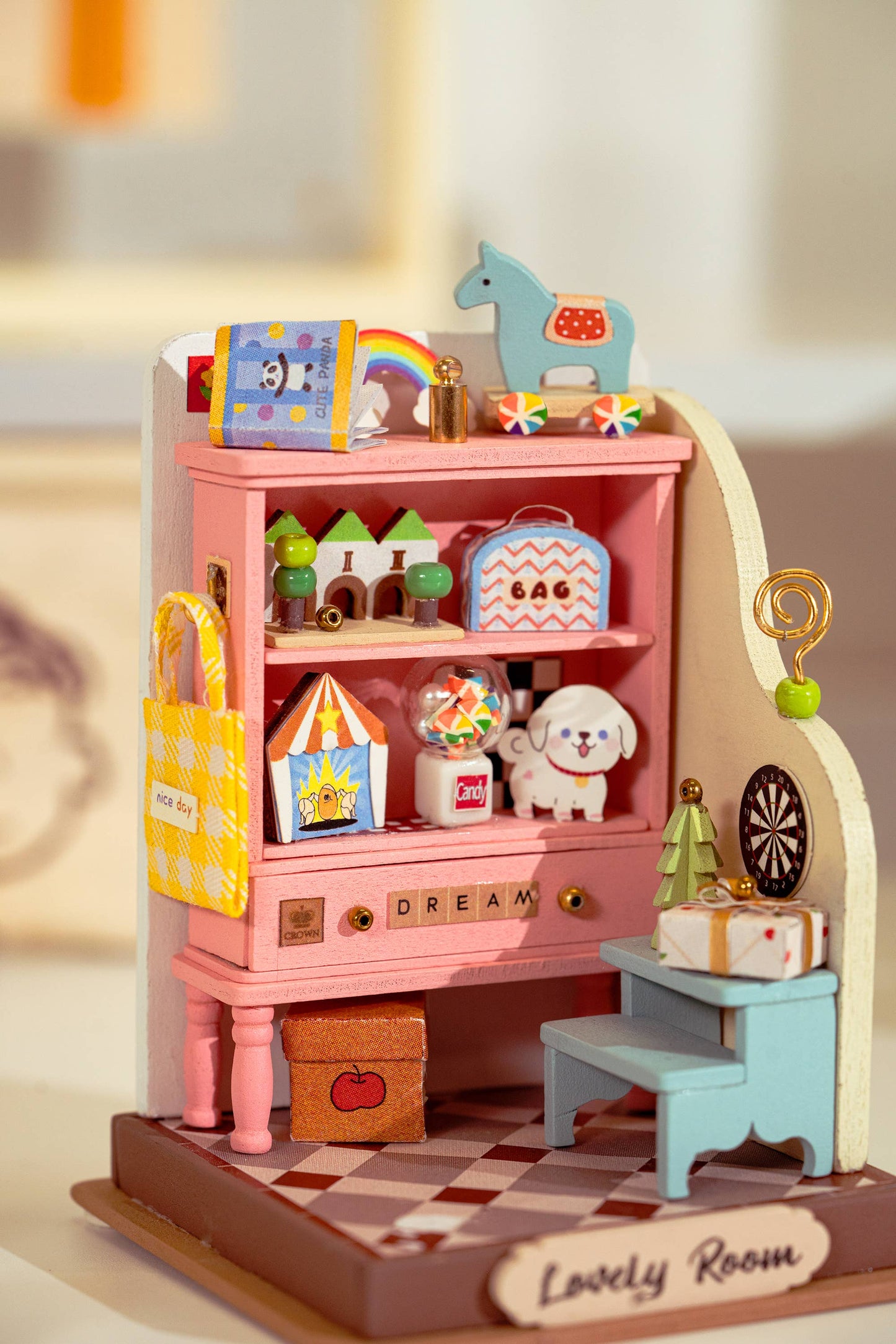 DIY Miniature House Kit: Childhood Toy House