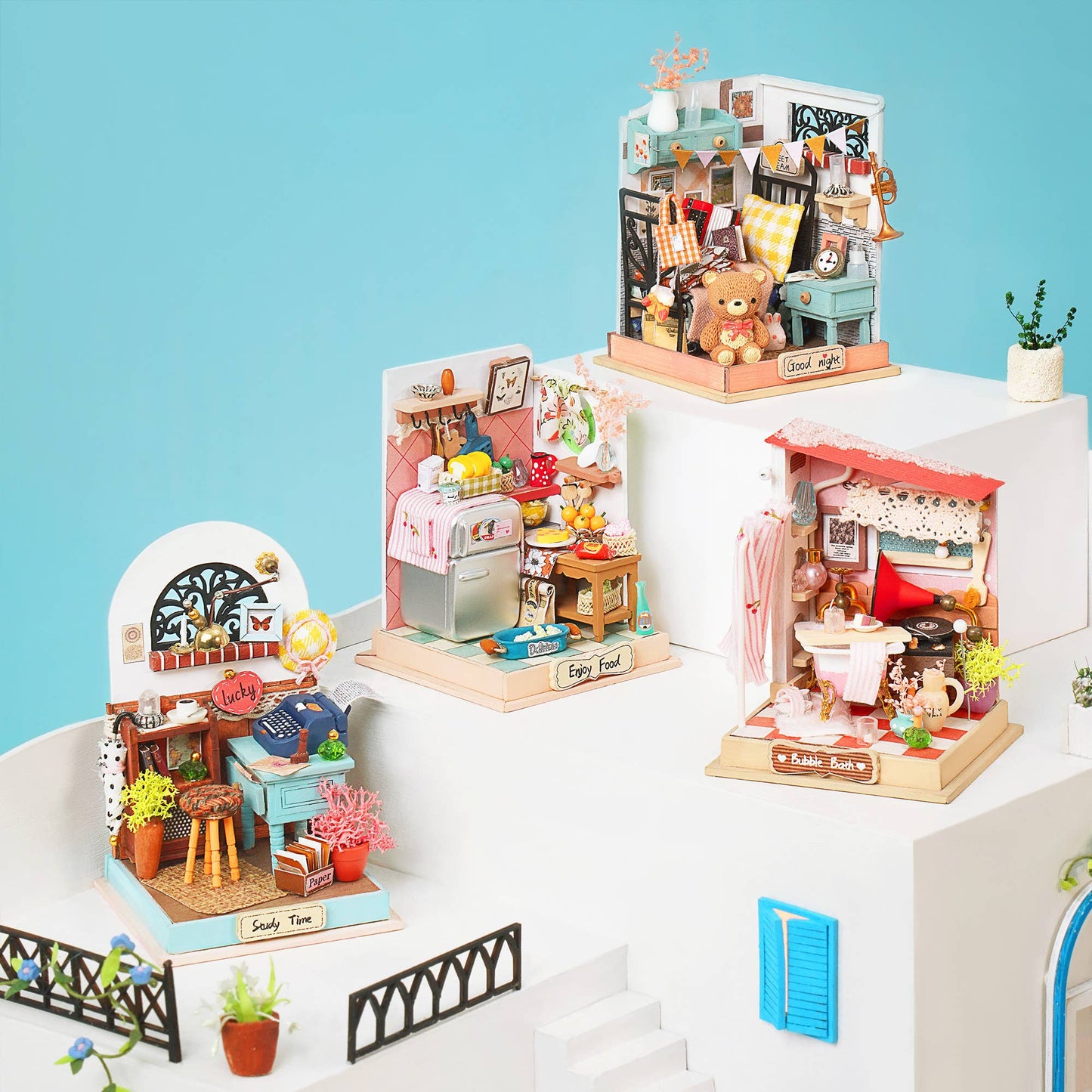 DIY Miniature House Kit: Sweet Dream (Bedroom)