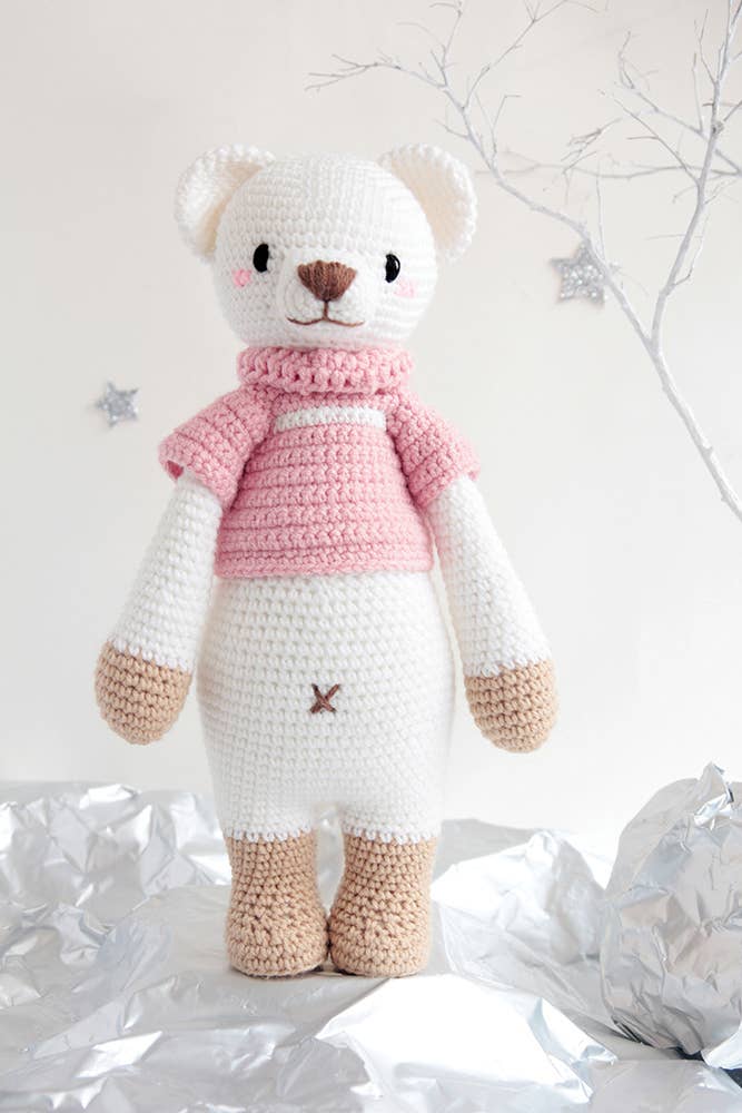 Handmade Crochet Doll: Little Knight Lizzie